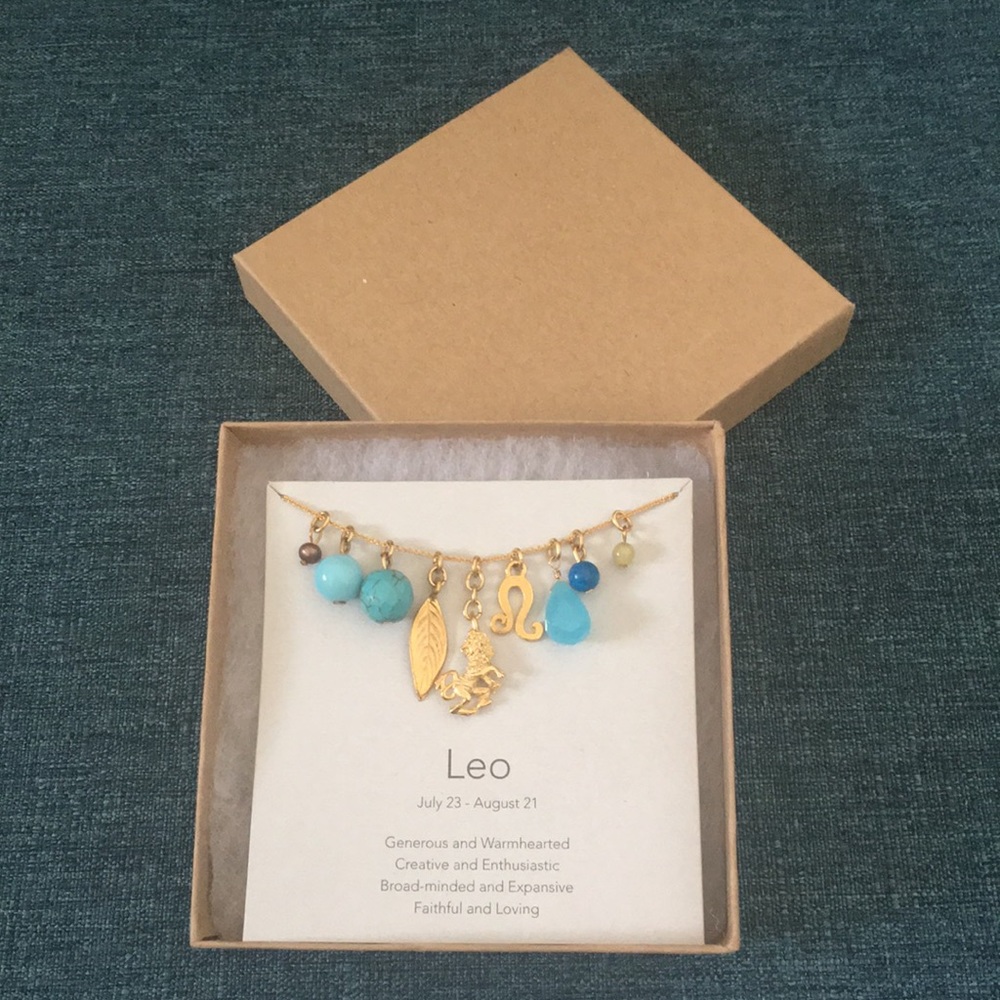David Aubrey Horoscope cluster necklace!